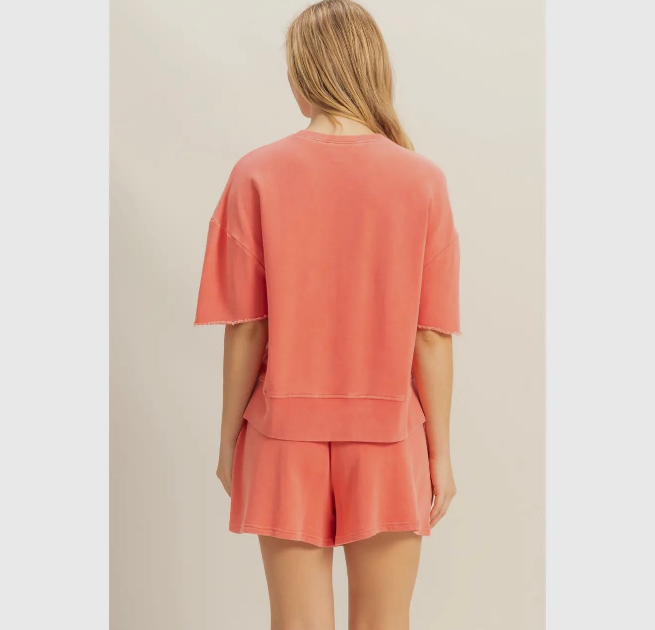 Keep it Comfy Short Sleeve Tee & Flowy Shorts Set