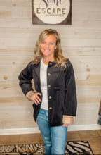 Load image into Gallery viewer, Inner Plaid Corduroy Barn Jacket