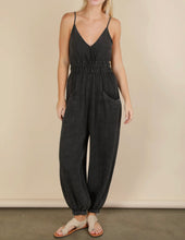 Load image into Gallery viewer, Everyday Basis Mineral Washed Gauze Jumpsuit