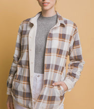 Load image into Gallery viewer, Flip Side Favorite Reversible Corduroy &amp; Plaid Flannel Shacket