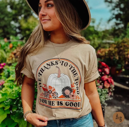 Give Thanks Graphic Tee