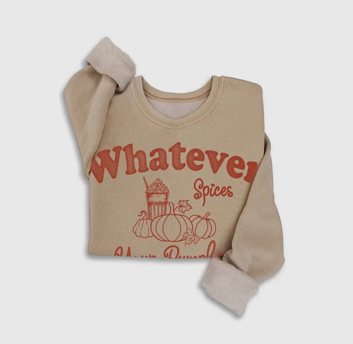 Whatever Spices Your Pumpkin Mineral Sweatshirt