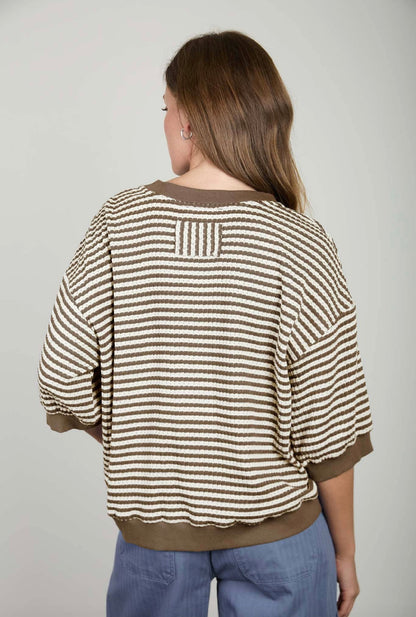 Perfectly Patterned Knit Top