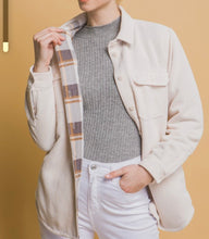 Load image into Gallery viewer, Flip Side Favorite Reversible Corduroy &amp; Plaid Flannel Shacket