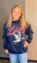 Load image into Gallery viewer, Lucky Duck Reversible Mock-Neck Sweatshirt