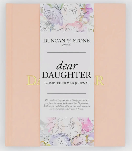 Dear Daughter…Childhood Prayer Keepsake Book