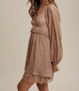 Laced in Fame Layered Dress