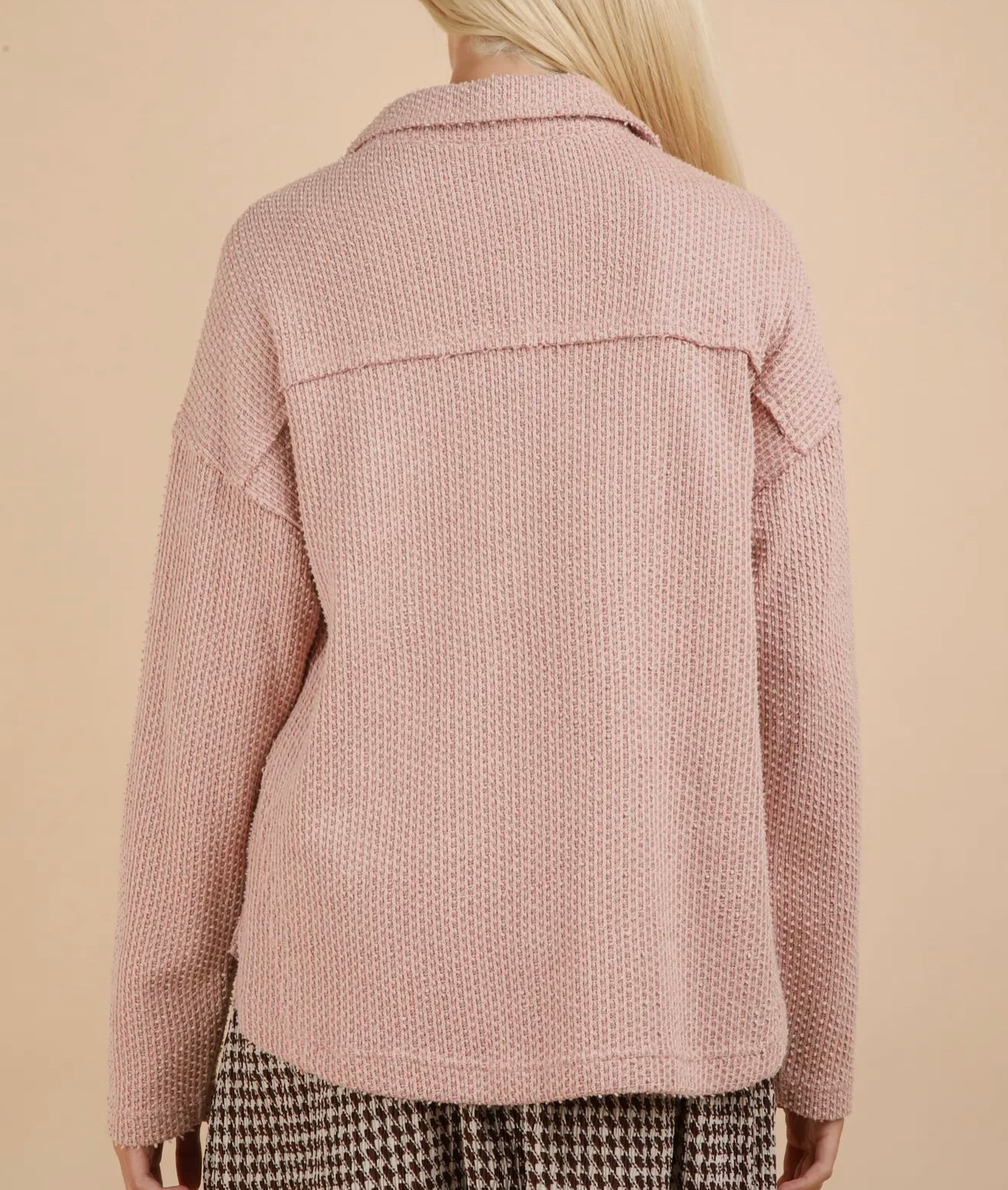 Pretty in Pink Henley Top