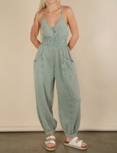 Load image into Gallery viewer, Everyday Basis Mineral Washed Gauze Jumpsuit