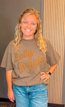 Load image into Gallery viewer, Lolly Gaggin' Brown Leopard Heavy Tee