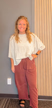 Load image into Gallery viewer, Slow Mornings Wide Leg Sweatpants