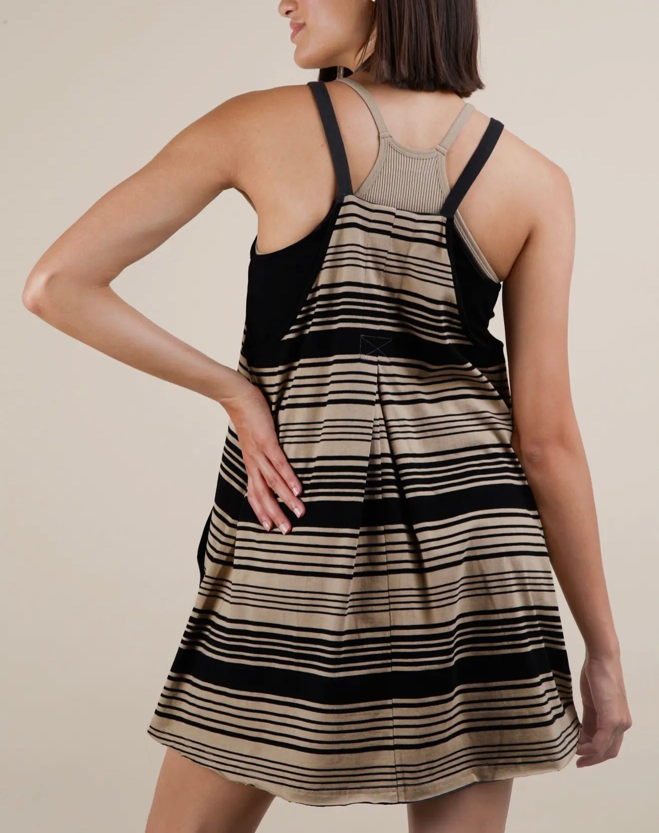 Life is a Beach Striped Active Skort Dress