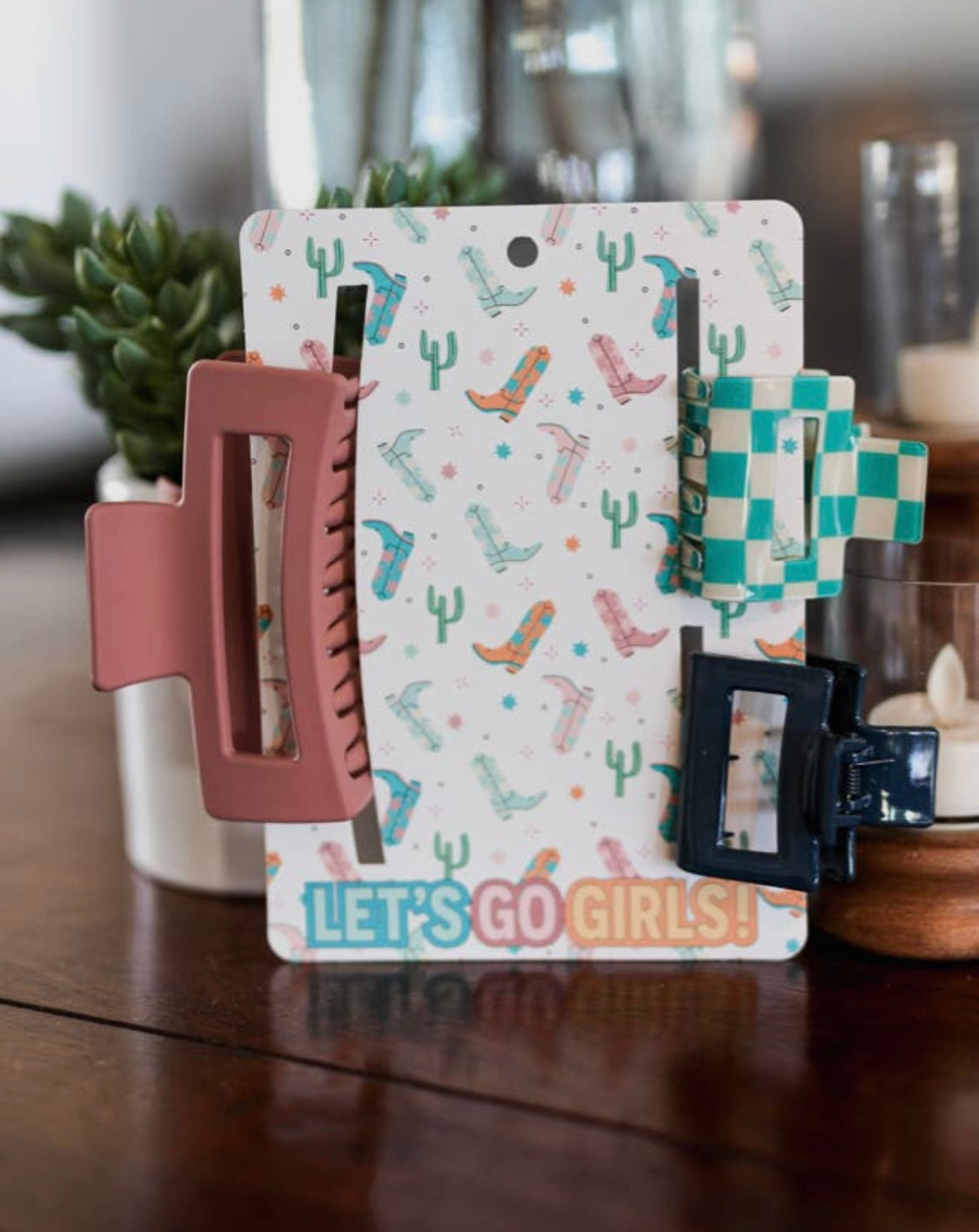 Let’s Go Girls!! Hair Clip Set