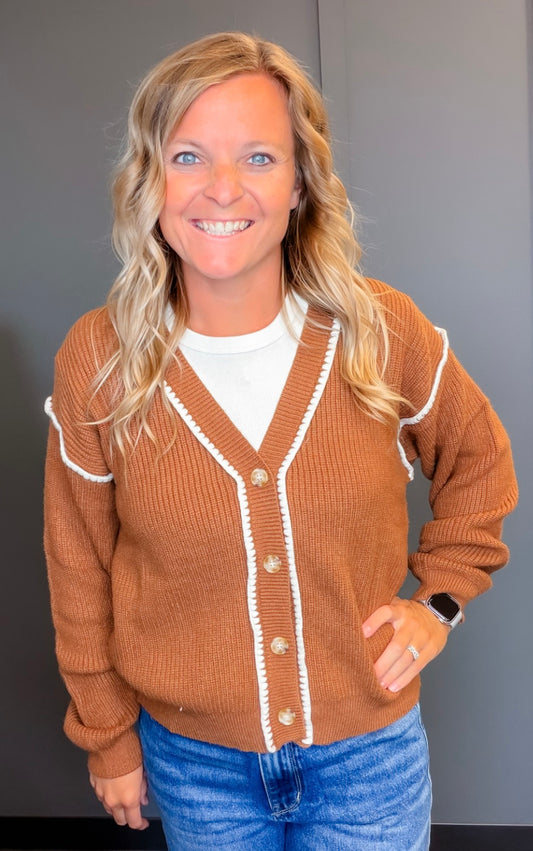 Everyday Cozy Button-Down Cardigan