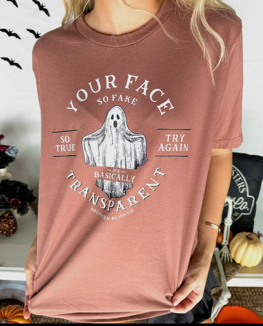 Your Face So Fake Tee