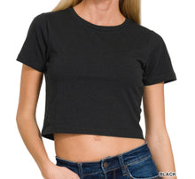 Load image into Gallery viewer, Everyday Essentials Cropped Tees