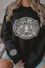 Load image into Gallery viewer, Buckle Up Cowboy Sweatshirt