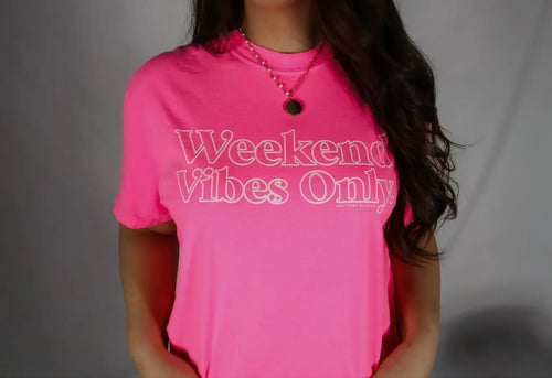 Weekend Vibes Only Comfort Colors Tee