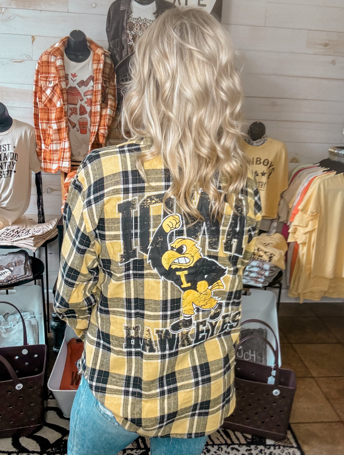 Iowa Mascot Flannel