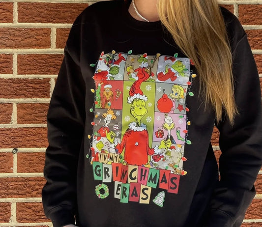 In My Grinchmas Eras Sweatshirt (Front & Back)