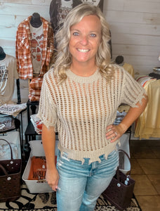 Beach Vibes Crochet Top