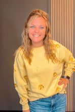 Load image into Gallery viewer, Iowa Ritter Repeat Lantern Sleeve Crew