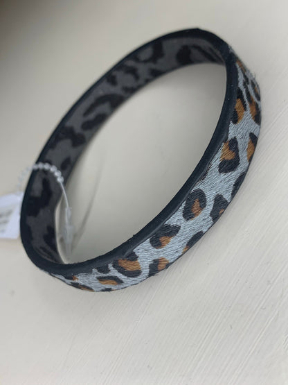 Leopard Print Bangle Bracelets