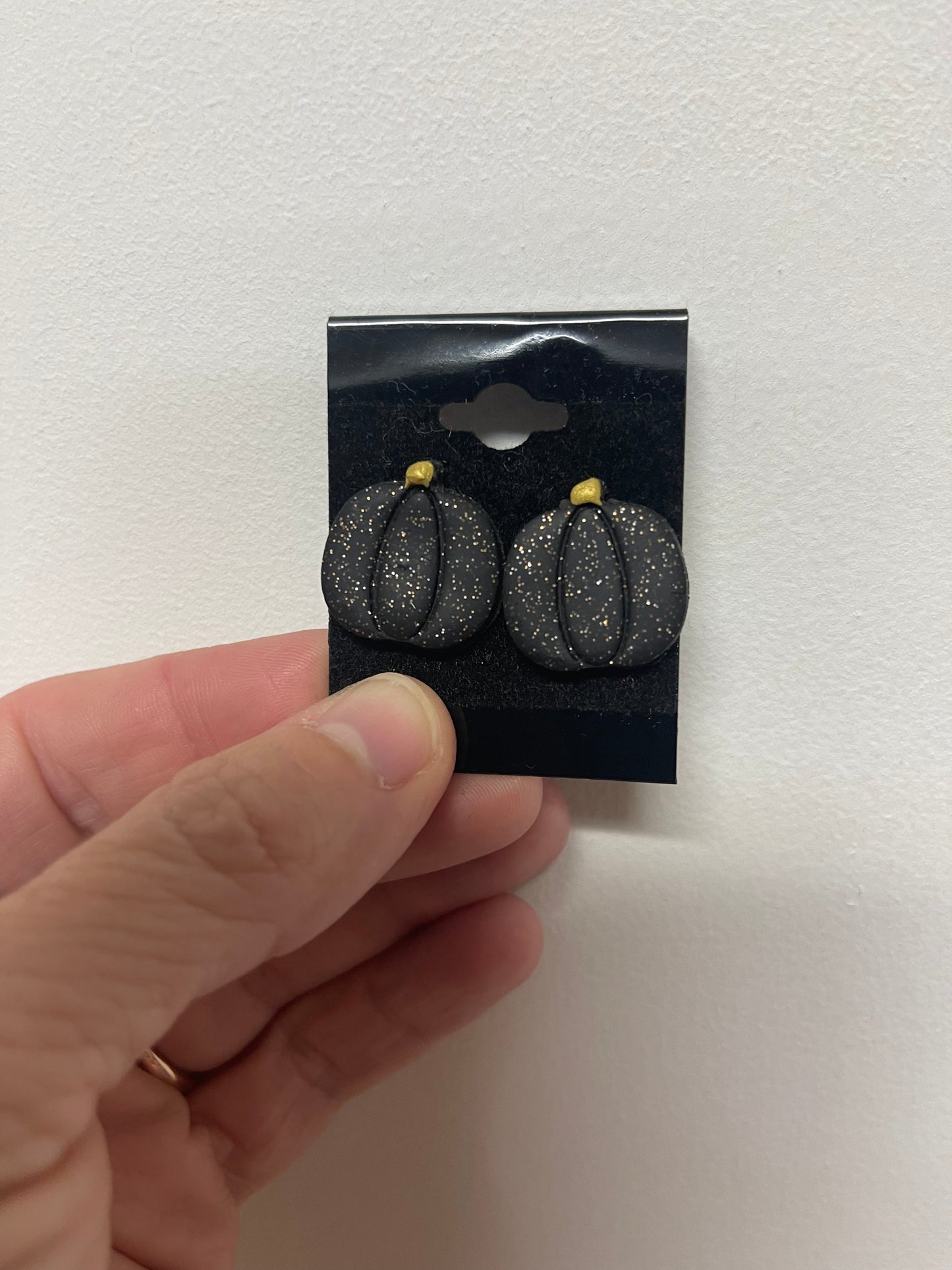 Pumpkin Stud Earrings