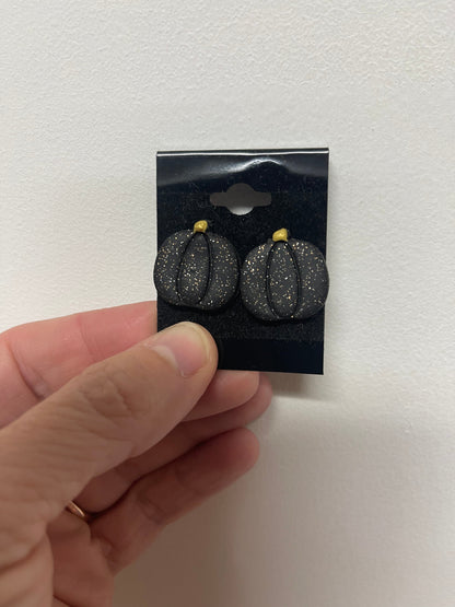 Pumpkin Stud Earrings
