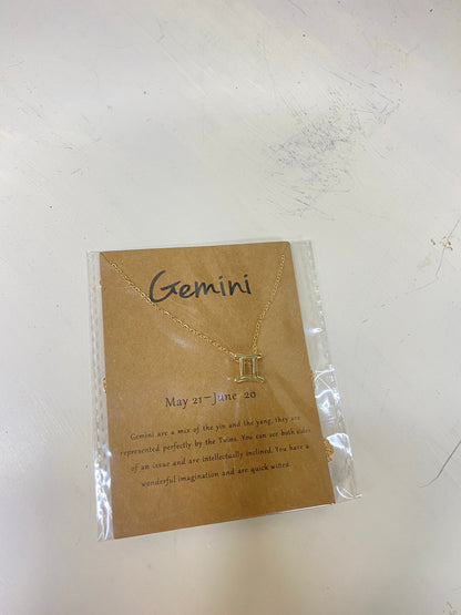 Gold Star Sign Necklace