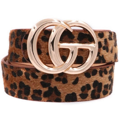 Leopard Belts