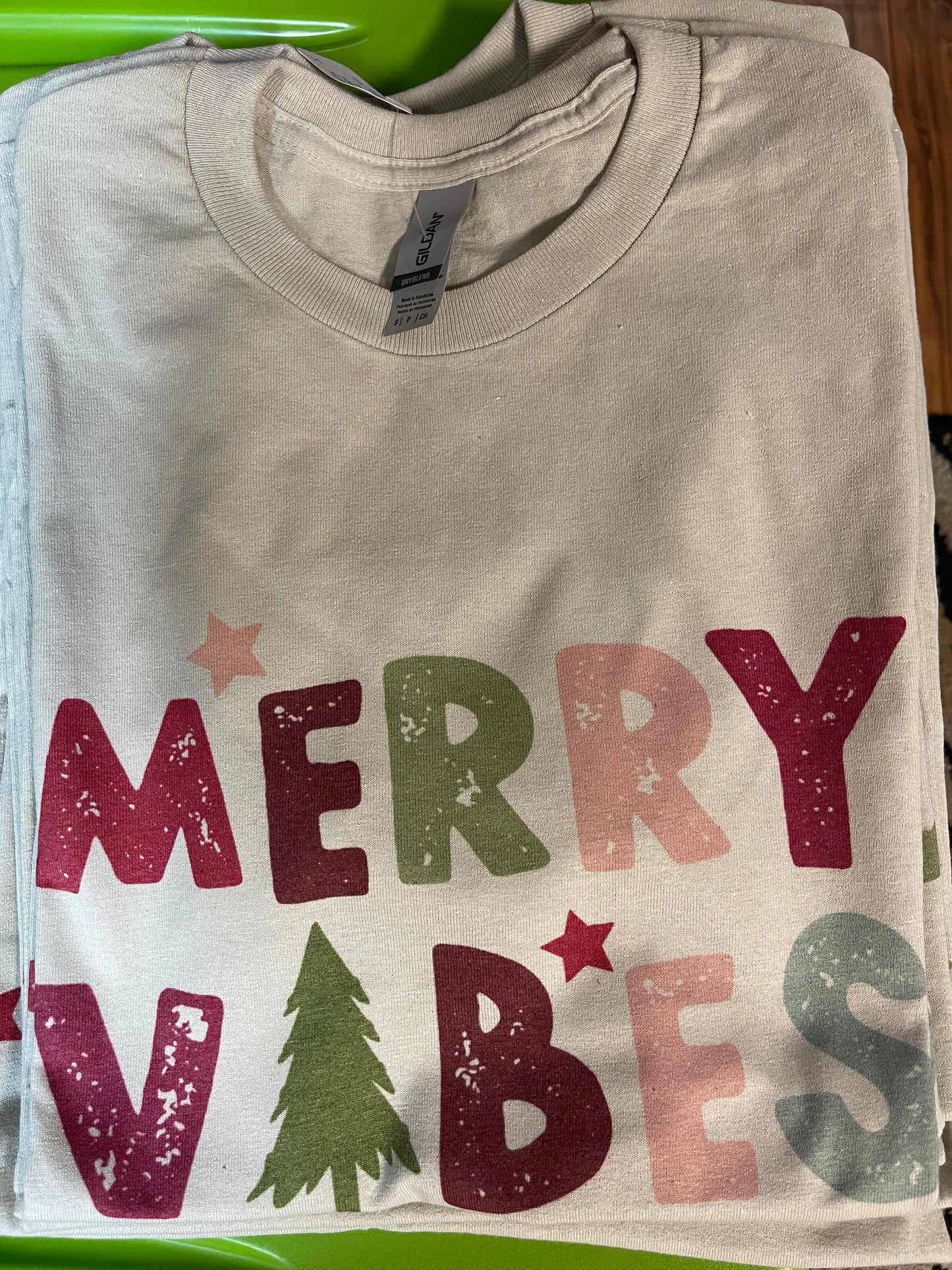 Merry Vibes Graphic Tee
