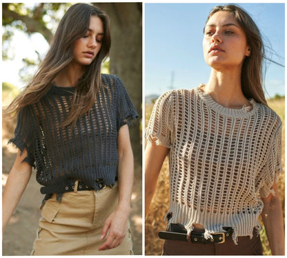Beach Vibes Crochet Top