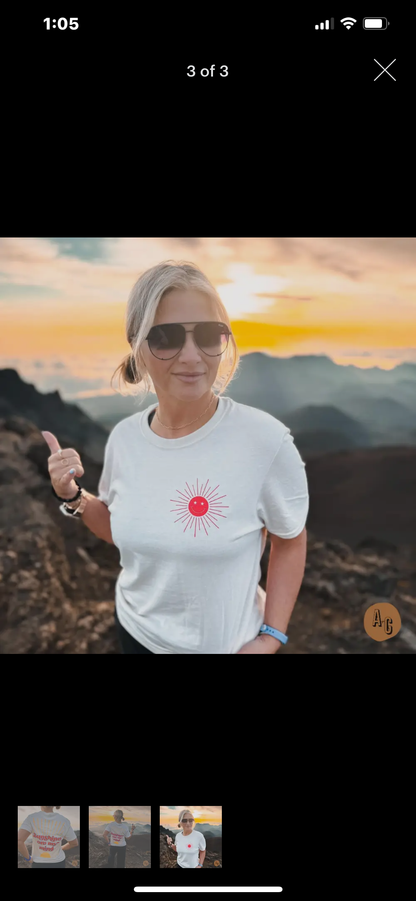 Sunshine On My Mind Tee
