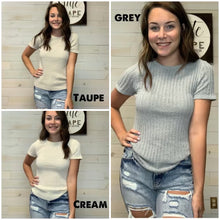Load image into Gallery viewer, Ribbed Knit Top
