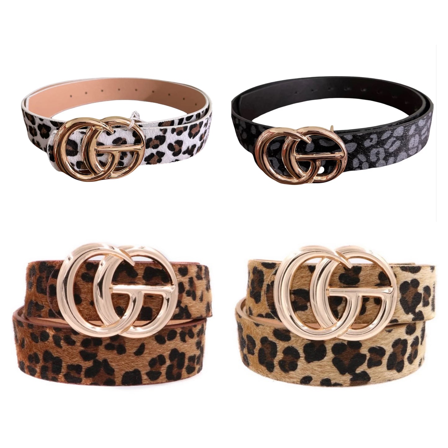 Leopard Belts