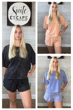 Load image into Gallery viewer, Set Them Straight Mineral Washed Comfy Set