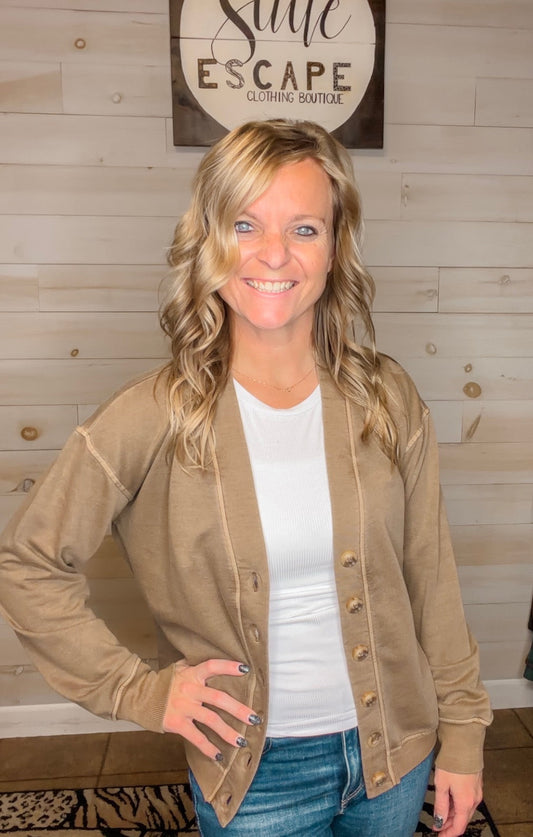 Timeless Essential Knit Cardigan