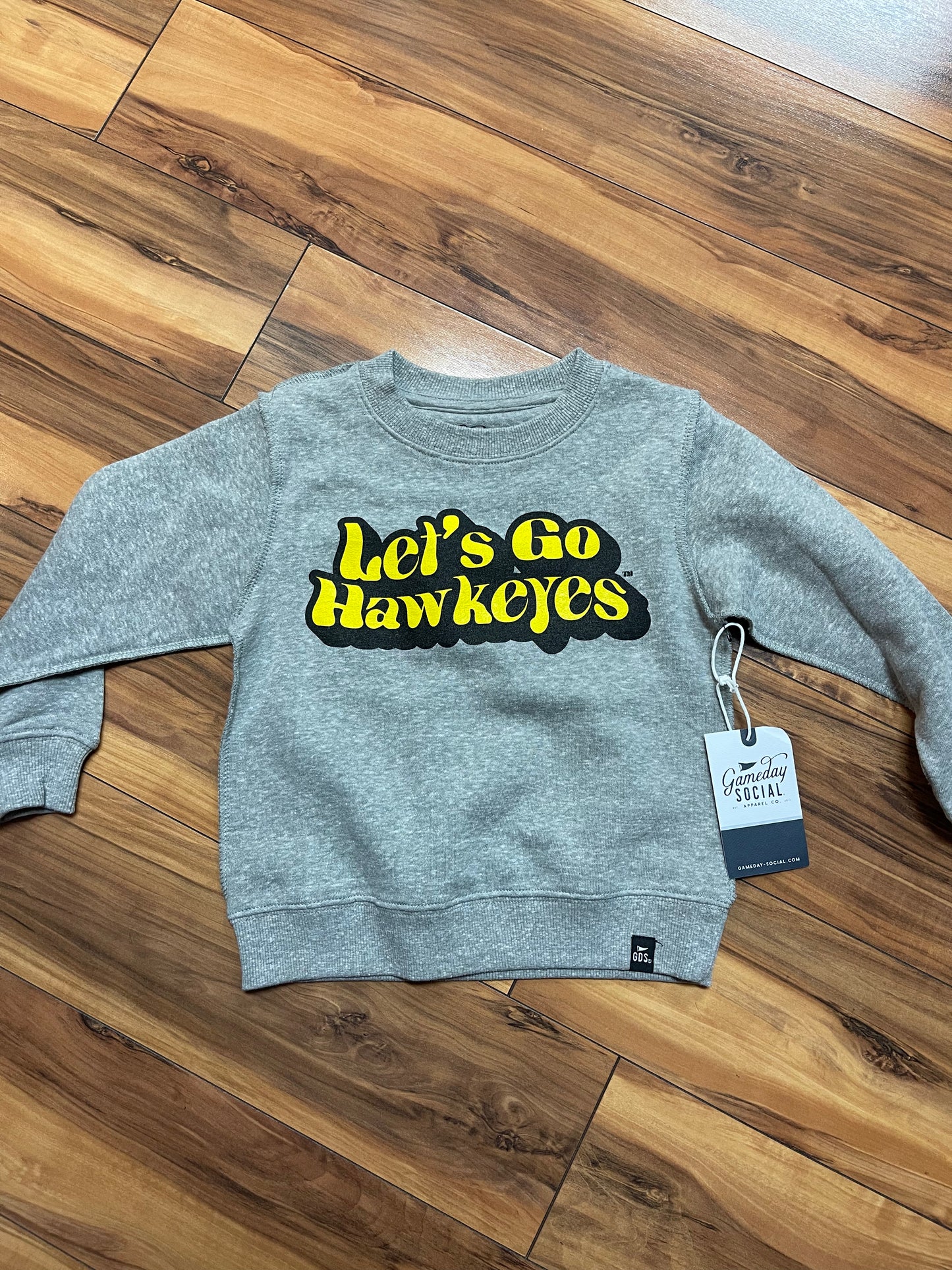 Youth Let’s Go Hawkeyes Crewneck