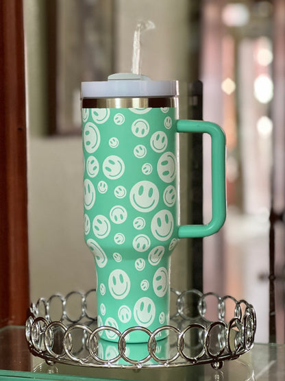 Happy Face 40 oz. Tumblers