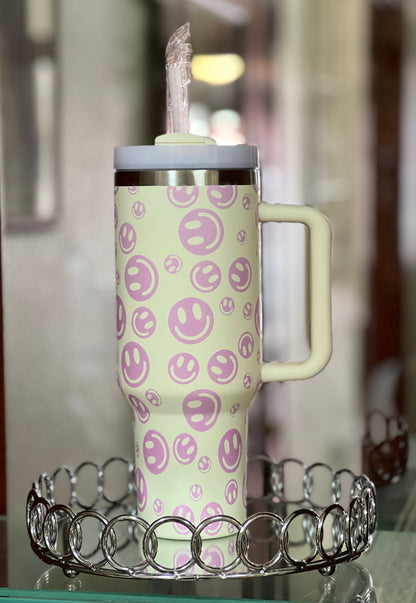 Happy Face 40 oz. Tumblers