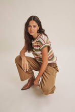 Load image into Gallery viewer, Seasonless Transitional Stripe Sweater  Vest
