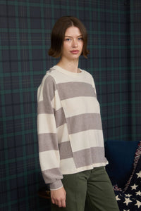 Be Bold Striped Knit Top