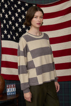 Load image into Gallery viewer, Be Bold Striped Knit Top