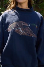 Load image into Gallery viewer, Lucky Duck Reversible Mock-Neck Sweatshirt