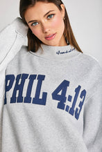 Load image into Gallery viewer, IT2594E-PHIL413 | PHIL 4:13 Mock-Neck Sweatshirt