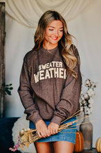 Load image into Gallery viewer, Sweater Weather Knit Sweatshirt