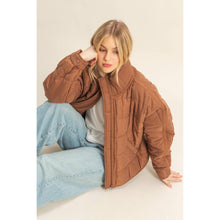 Load image into Gallery viewer, Chill Breaker Quilted Puffer Jacket