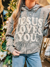 Load image into Gallery viewer, Jesus Loves You Camo Hoodie