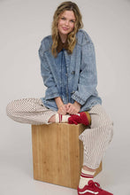 Load image into Gallery viewer, Hooked on You Washed Denim Jacket